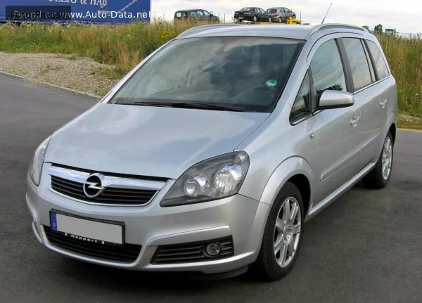 Opel Zafira Zafira B 2.2i 16V (150 лс) Automatic 2005 - 2008 — фото 2