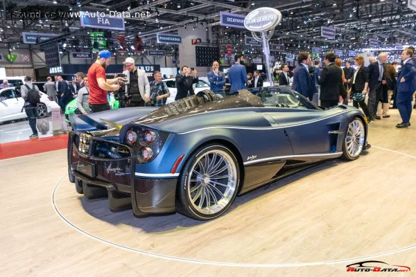 Pagani Huayra Huayra Roadster 6.0 V12 (764 лс) Automatic 2017 - 2019 — фото 2