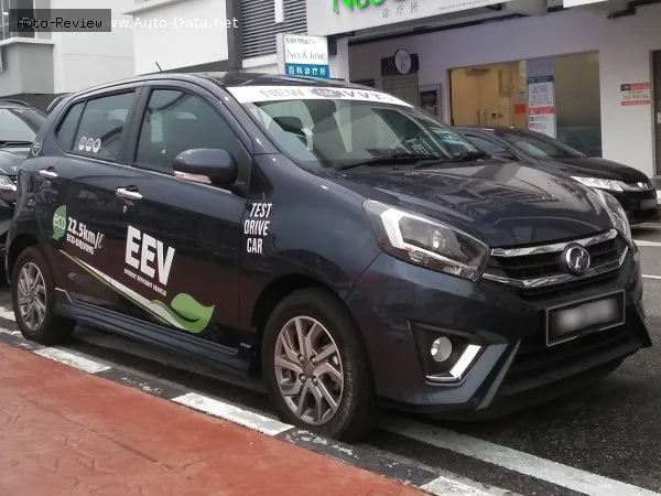 Perodua Axia Axia I (B200, facelift 2017) 1.0 VVT-i (68 лс) Automatic 2017 - 2019 — фото 2
