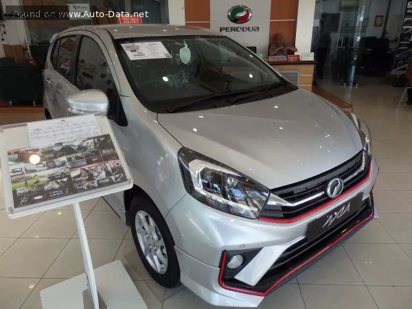 Perodua Axia Axia I (B200, facelift 2019) 1.0 VVT-i (68 лс) Automatic 2019 - 2023 — фото 2