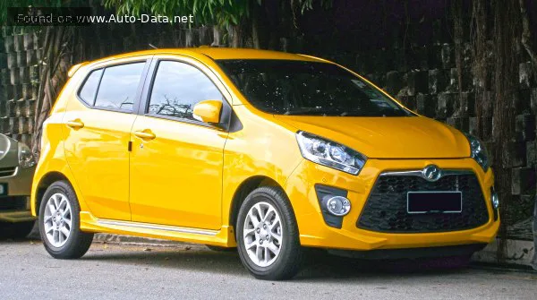 Perodua Axia Axia I (B200) 1.0L (67 лс) 2014 - 2017 — фото 2