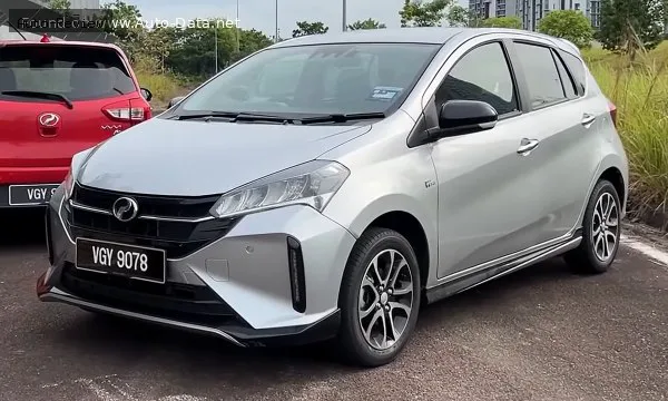 Perodua Myvi Myvi III (facelift 2021) 1.3i (95 лс) D-CVT 2021 - — фото 2