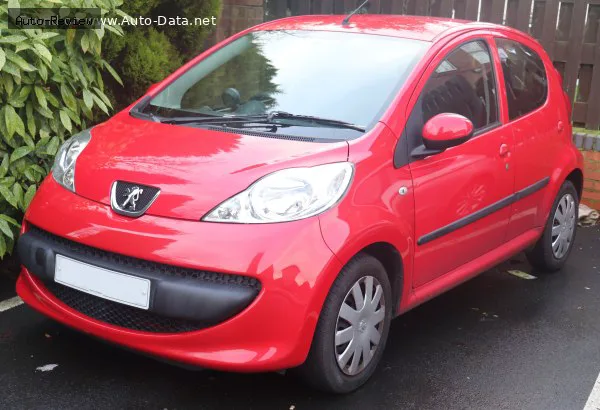 Peugeot 107 107 (Phase I, 2005) 3-door 1.0 (68 лс) 2005 - 2008 — фото 2