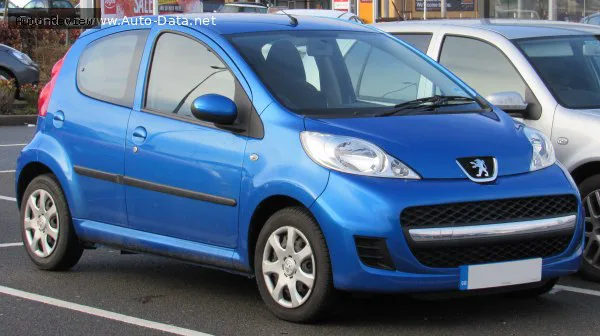 Peugeot 107 107 (Phase II, 2008) 3-door 1.0 (68 лс) 2008 - 2010 — фото 2