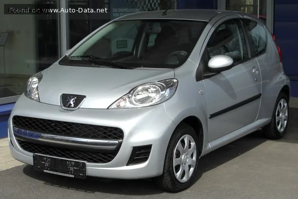 Peugeot 107 107 (Phase II, 2008) 3-door 1.0 (68 лс) 2010 - 2012 — фото 4
