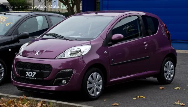 Peugeot 107 107 (Phase III, 2012) 3-door 1.0 (68 лс) 2012 - 2014 — фото 4
