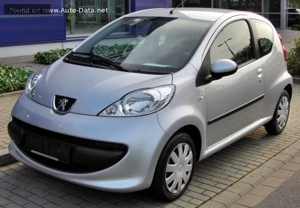 Peugeot 107 107 (Phase I, 2005) 3-door 1.4 HDI (54 лс) 2005 - 2008 — фото 4