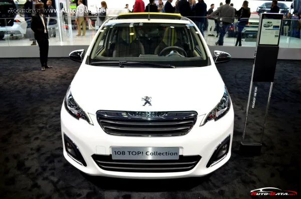 Peugeot 108 108 TOP! Cabrio 1.2 PureTech (82 лс) 2014 - 2018 — фото 2