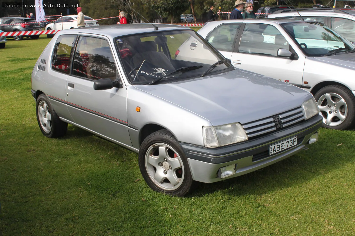 Peugeot 205 205 I (20A/C, facelift 1987) 3-door 1.1 (55 лс) 1987 - 1990