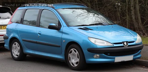Peugeot 206 206 SW 1.4i (75 лс) 2002 - 2007 — фото 2