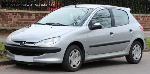 Peugeot 206 206 1.9 D (71 лс) 1998 - 2003 — фото 2