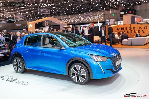 Peugeot 208 208 II (Phase I, 2019) e-208 50 kWh (136 лс) 2019 - 2023 — фото 2