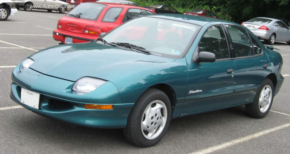 Pontiac Sunfire Sunfire Sedan 2.3i 16V (147 лс) Automatic 1994 - 1996