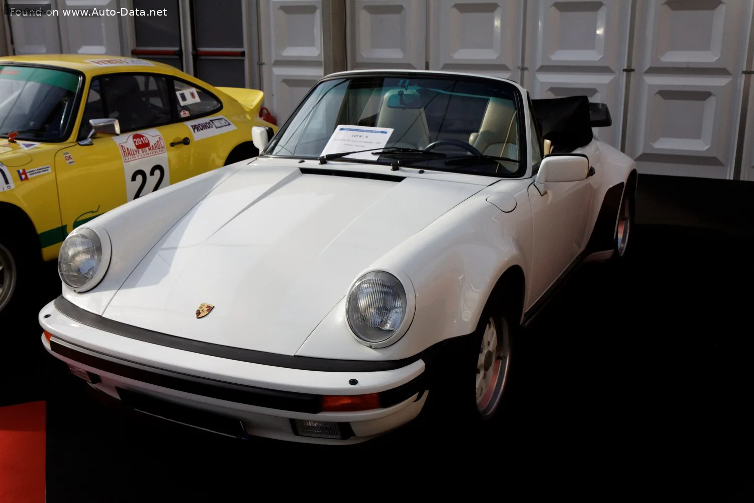Porsche 911 911 Cabriolet (Type 930) 3.3 Turbo (300 лс) 1987 - 1989