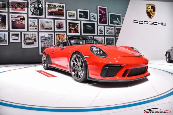 Porsche 911 911 Speedster (991 II) 4.0 (510 лс) 2019 - 2020 — фото 4