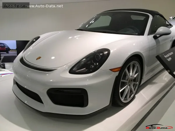 Porsche Boxster Boxster (981) Spyder 3.8 (375 лс) 2015 - 2016 — фото 2