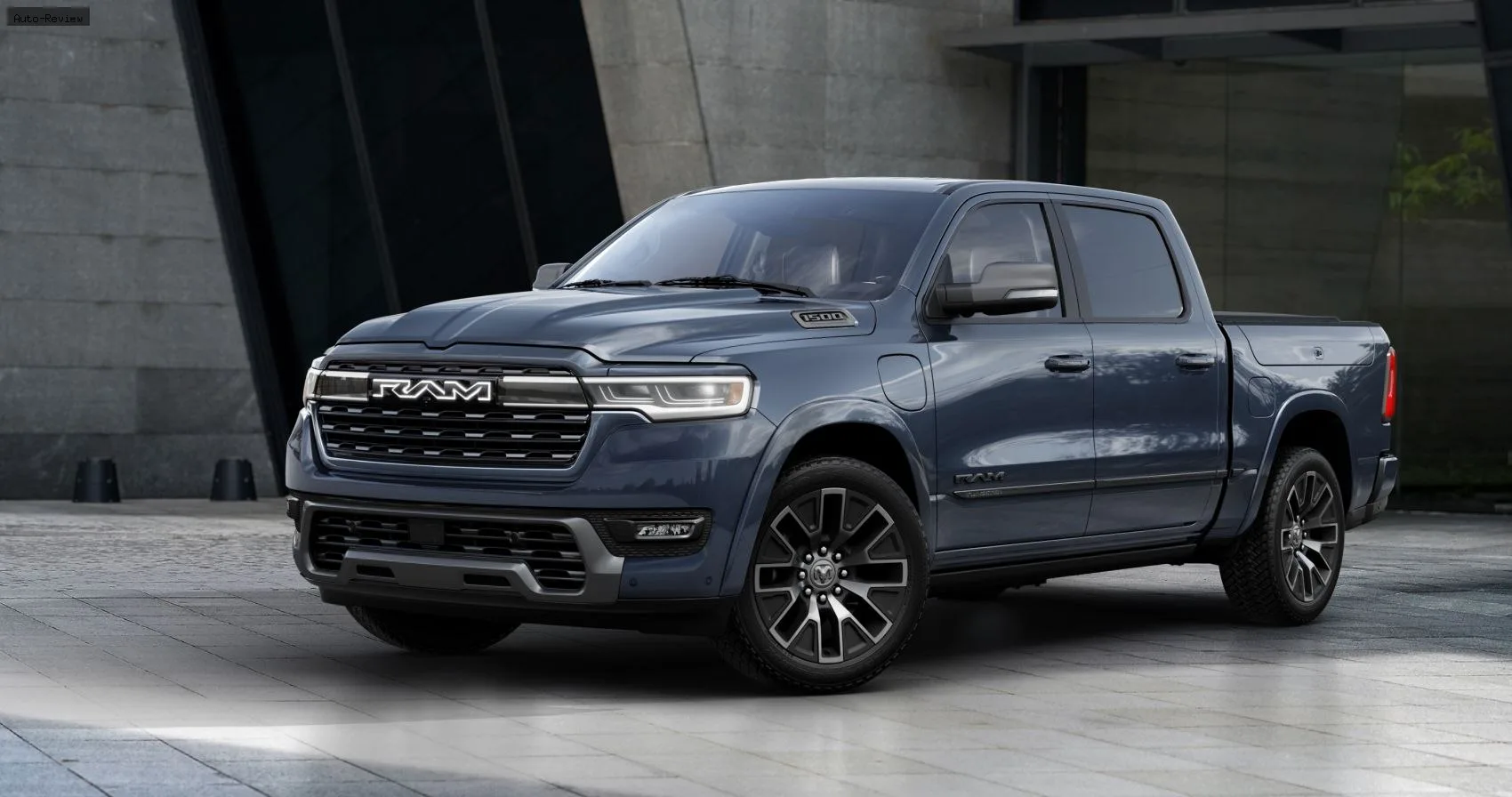RAM 1500 1500 Crew Cab (DT, facelift 2024) Ramcharger 3.6 V6 91.8 kWh (647 лс) Range Extender 4x4 2025 -