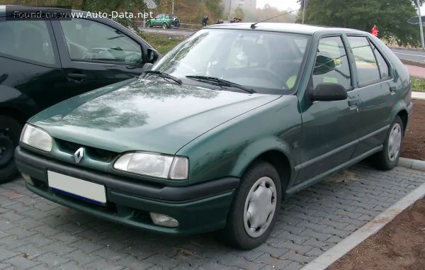 Renault 19 19 (B/C53) (facelift 1992) 1.9 D (64 лс) 1992 - 1995 — фото 2
