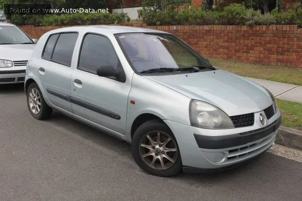 Renault Clio Clio II (Phase II, 2001) 3-door 1.2 (60 лс) 2001 - 2003 — фото 4