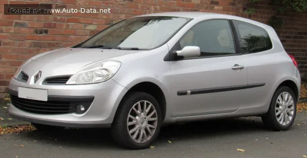Renault Clio Clio III (Phase I) 3-door 1.5 dCi (68 лс) 2005 - 2009 — фото 4