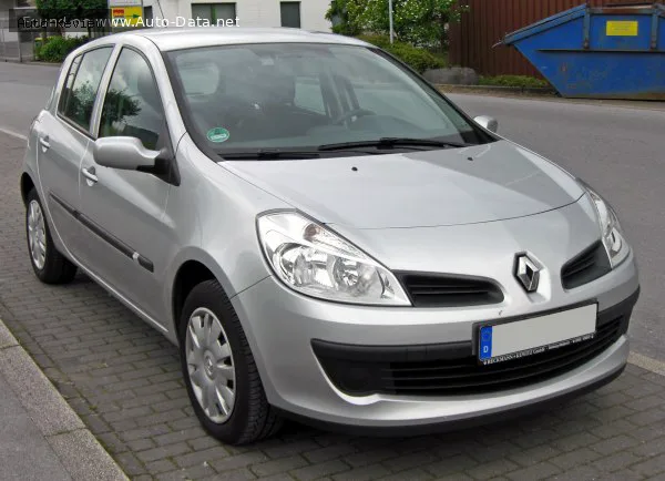 Renault Clio Clio III (Phase I) 3-door 1.6 16V (112 лс) Automatic 2005 - 2009 — фото 2