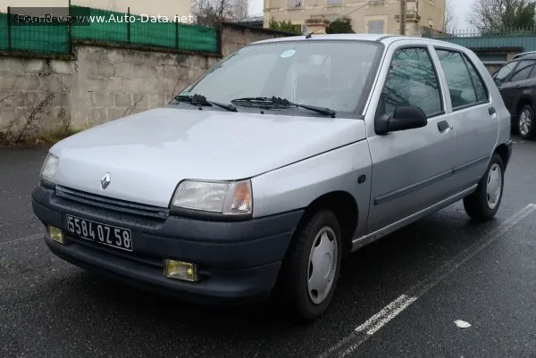 Renault Clio Clio I (Phase I) 1.9 D RL (64 лс) 1991 - 1998 — фото 2