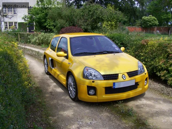 Renault Clio Clio Sport (Phase II) 3.0i V6 24V (254 лс) 2003 - 2005 — фото 4