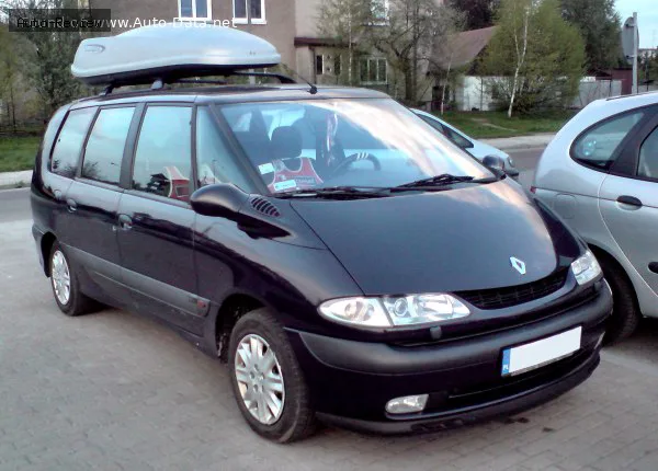 Renault Espace Grand Espace III (JE, Phase II, 2000) 2.0i 16V (140 лс) 2000 - 2002 — фото 2