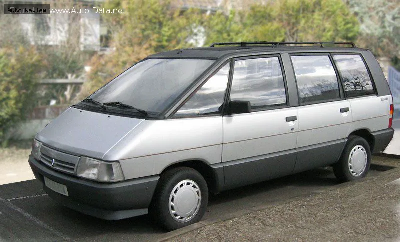 Renault Espace Espace I (J11/13, Phase II 1988) 2.2i TXE (107 лс) 1988 - 1991 — фото 2