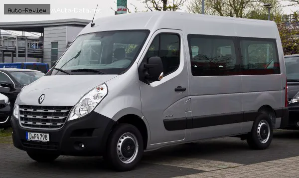 Renault Master Master III (Phase II, 2014) Combi 2.3 dCi (125 лс) L2H2 Automatic 9 Seat 2014 - 2017 — фото 4