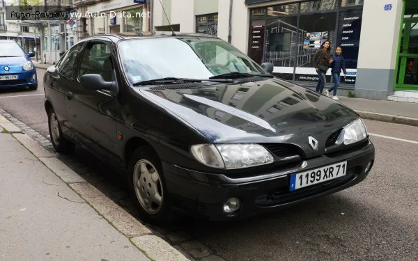 Renault Megane Megane I Coach (DA) 1.6i (90 лс) 1996 - 1999 — фото 2