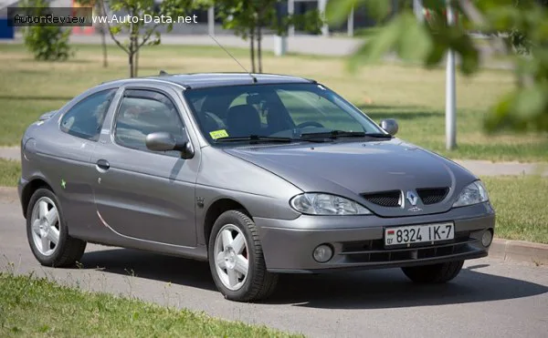 Renault Megane Megane I Coach (Phase II, 1999) 2.0i 16V (147 лс) 2001 - 2002 — фото 2
