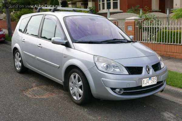 Renault Scenic Grand Scenic II (Phase II) 2.0 i 16V T (163 лс) 2006 - 2008 — фото 4