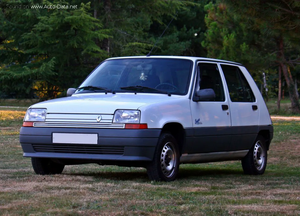 Renault Super 5 Super 5 (B/C40) 1.4 Turbo (C405) (116 лс) 1985 - 1990