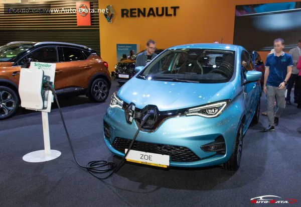 Renault Zoe Zoe I (Phase II, 2019) R135 52 kWh (135 лс) Electric 2019 - 2024 — фото 2