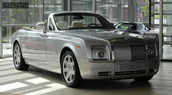 Rolls-Royce Phantom Phantom Drophead Coupe 6.75 i V12 (460 лс) Automatic 2007 - 2016 — фото 2