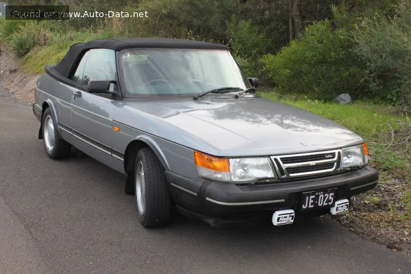 Saab 900 900 I Cabriolet 2.0i 16V (126 лс) Automatic 1990 - 1994 — фото 4