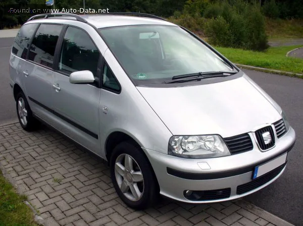 Seat Alhambra Alhambra I (7M, facelift 2000) 1.8 T (150 лс) 2000 - 2010 — фото 2