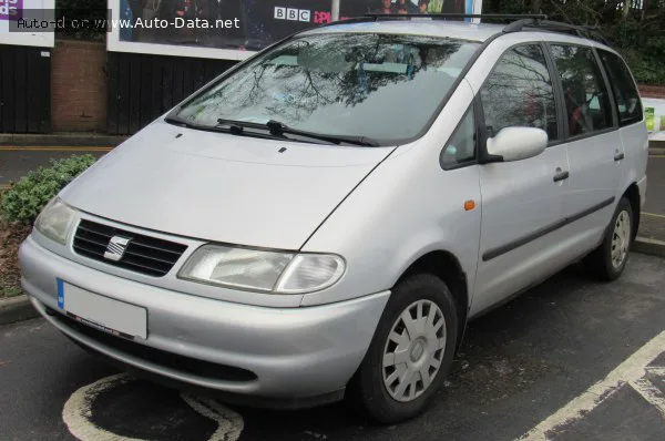 Seat Alhambra Alhambra I (7M) 1.9 TDI (110 лс) 1997 - 2000 — фото 2