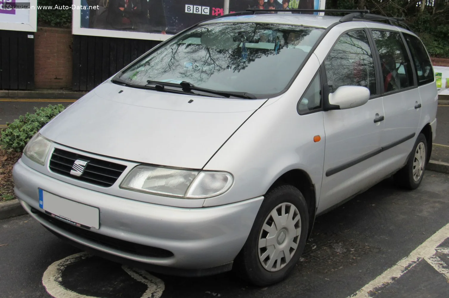 Seat Alhambra Alhambra I (7M) 1.9 TDI (110 лс) Automatic 1997 - 2000