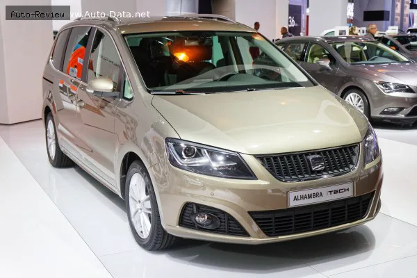Seat Alhambra Alhambra II (7N) 2.0 TDI (140 лс) 4Drive 7 Seat 2010 - 2015 — фото 2