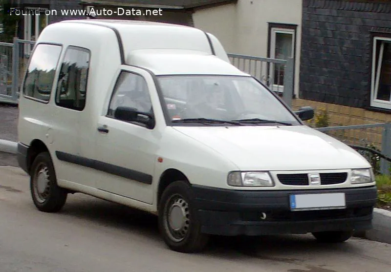 Seat Inca Inca (9K) 1.4 MPi (60 лс) 2001 - 2004