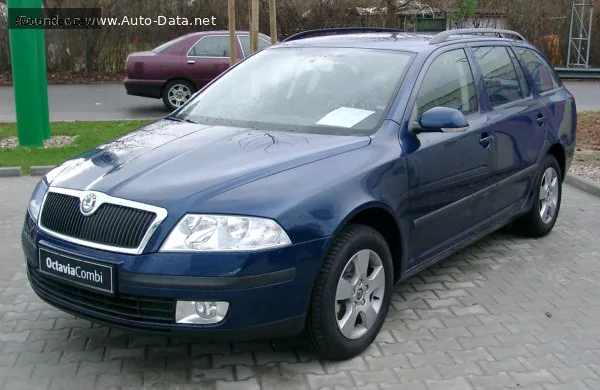 Skoda Octavia Octavia II Combi 1.6 (102 лс) Tiptronic 2004 - 2008 — фото 2
