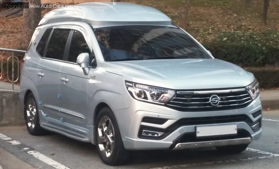 SsangYong Rodius Rodius II (facelift 2018) SV220 (178 лс) 2018 - 2023