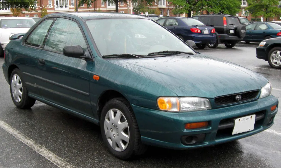 Subaru Impreza Impreza I Coupe (GFC) 2.5 (167 лс) 4WD Automatic 1998 - 2000