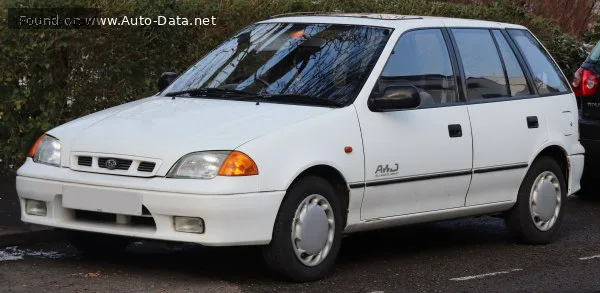Subaru Justy Justy II (JMA,MS) 1.3 i 4x4 (3 dr) (68 лс) 1995 - 2001 — фото 2