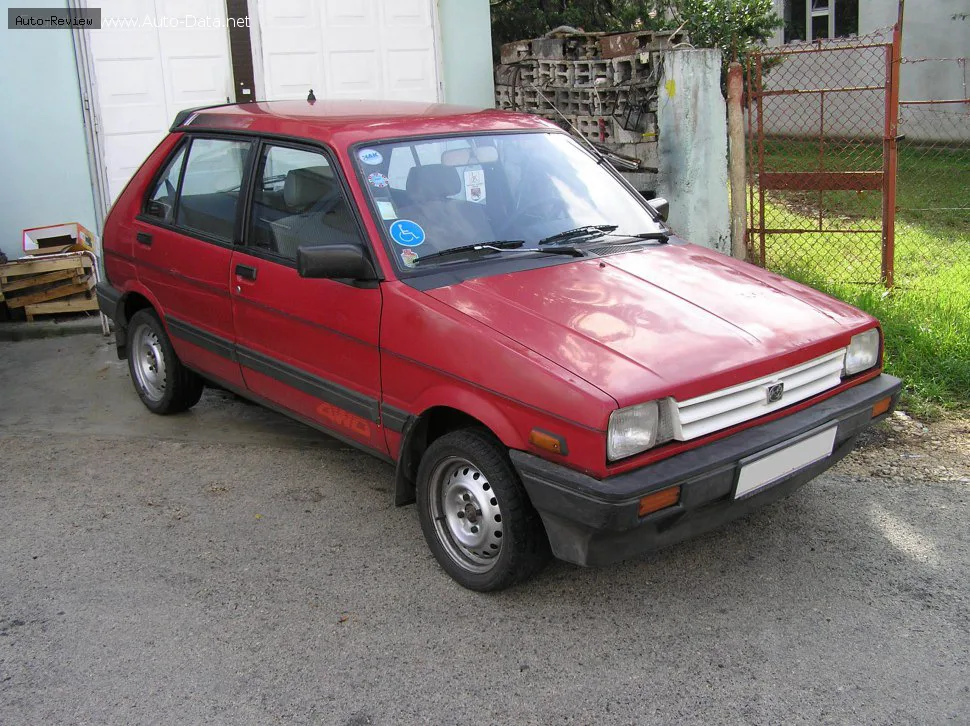 Subaru Justy Justy I (KAD) 1200 4WD (68 лс) 1986 - 1990