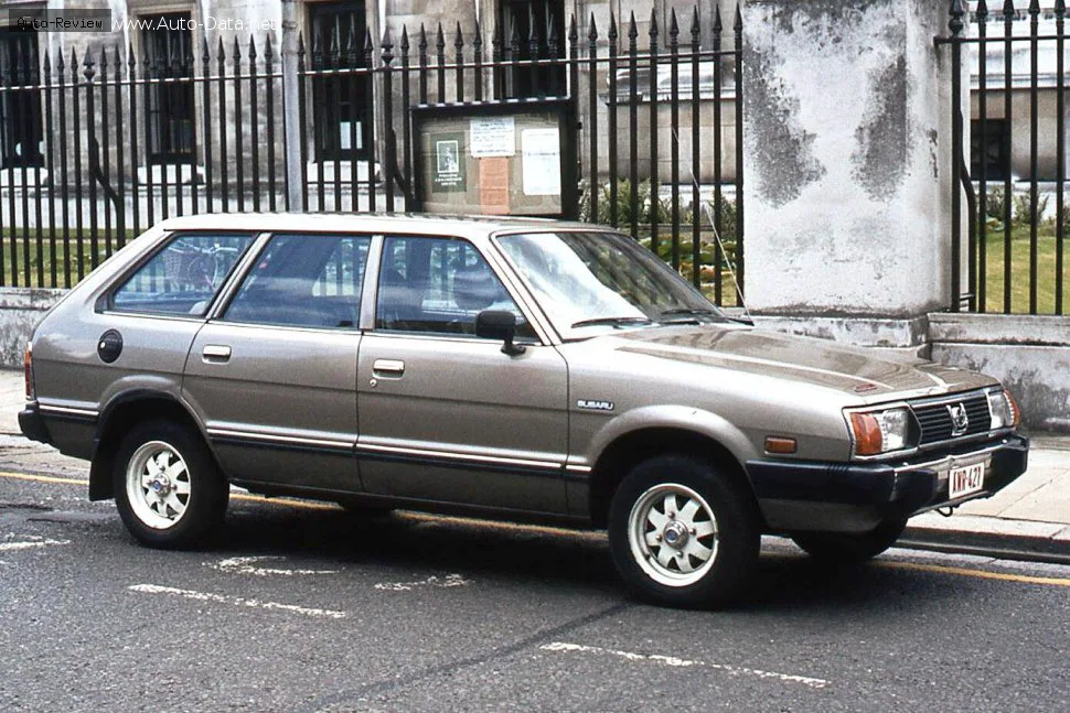 Subaru Leone Leone II Station Wagon 1800 Super 4WD (AM,AJ) (82 лс) 1980 - 1984
