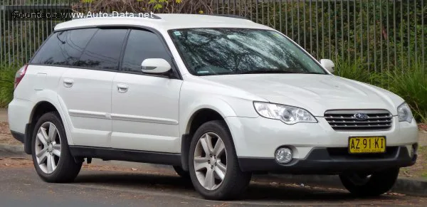 Subaru Outback Outback III (BL, BP) 2.5 T (250 лс) AWD Automatic 2003 - 2007 — фото 2