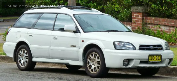 Subaru Outback Outback II (BE, BH) 3.0 i 4WD (209 лс) 1999 - 2003 — фото 2